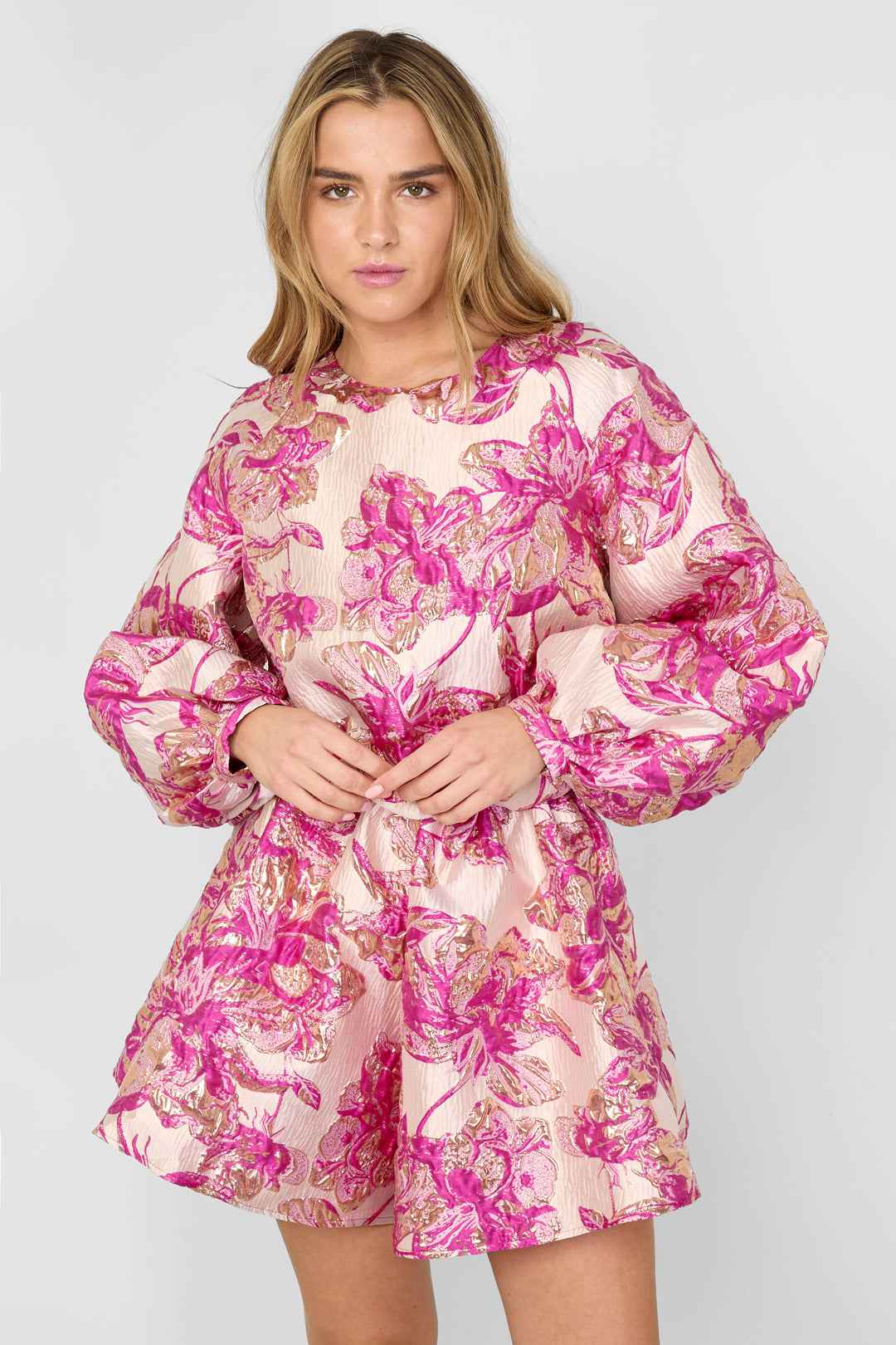 Bloemenjumpsuit