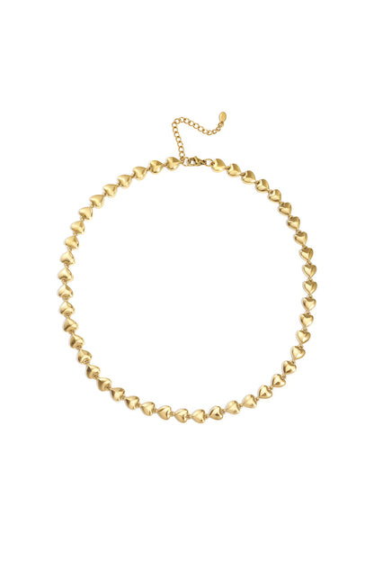 Elegant Heart Chain Necklace for Daily Wear