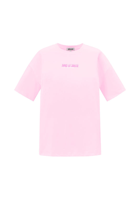 Comfortable All-Fit Cotton T-Shirts in Pink & Baby Blue