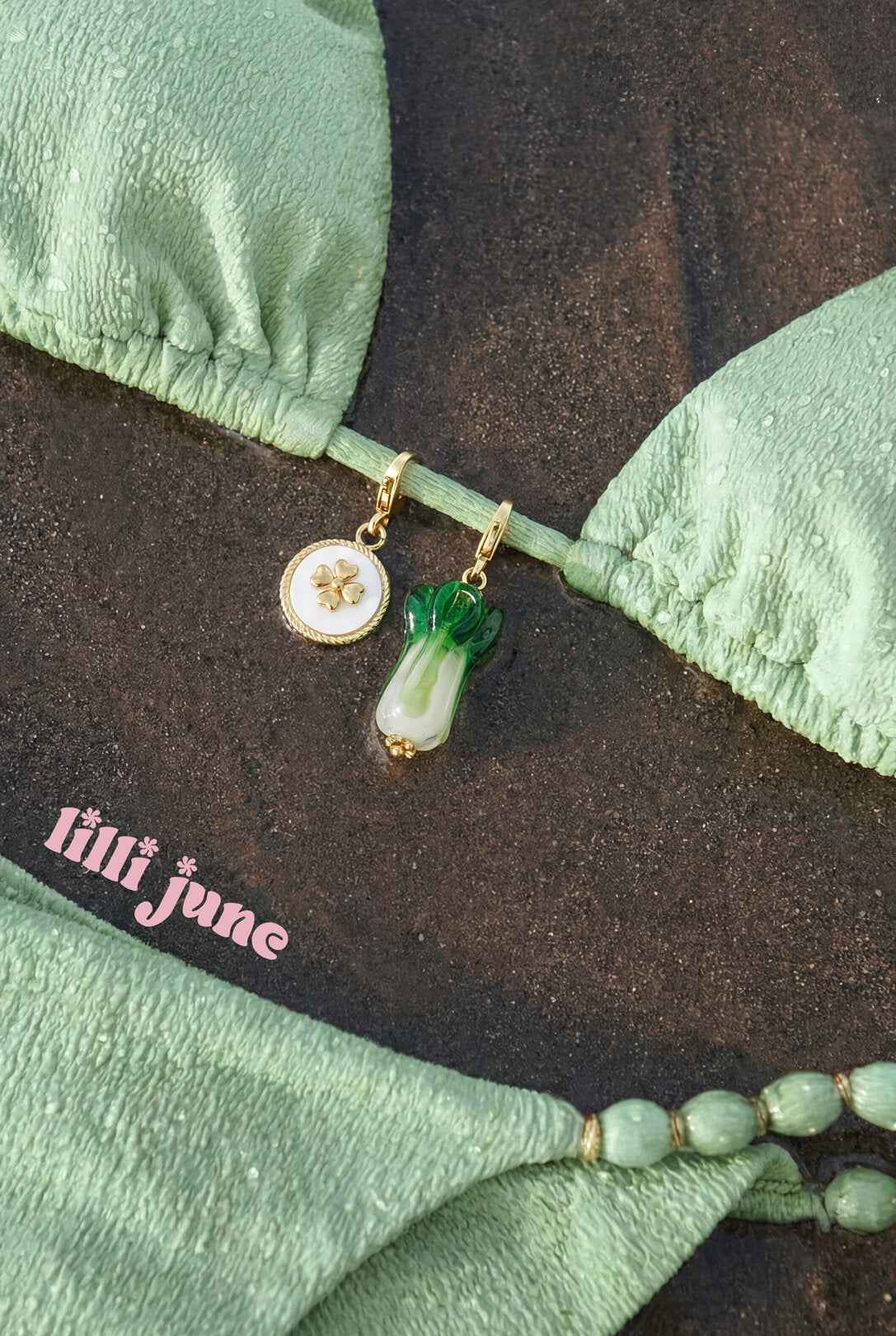 Sieraden bedel celery DIY