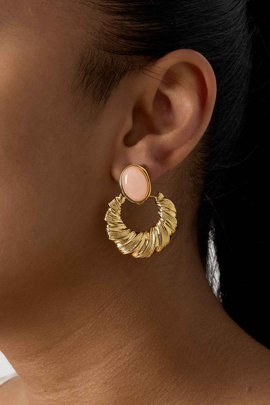 Elegant Irregular Shaped Drop Earrings for Spring/Summer