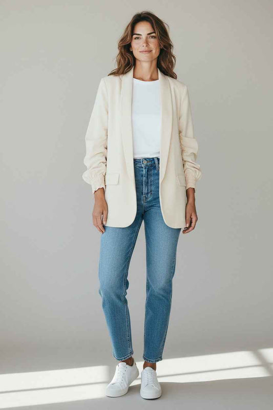 Beige Blazer