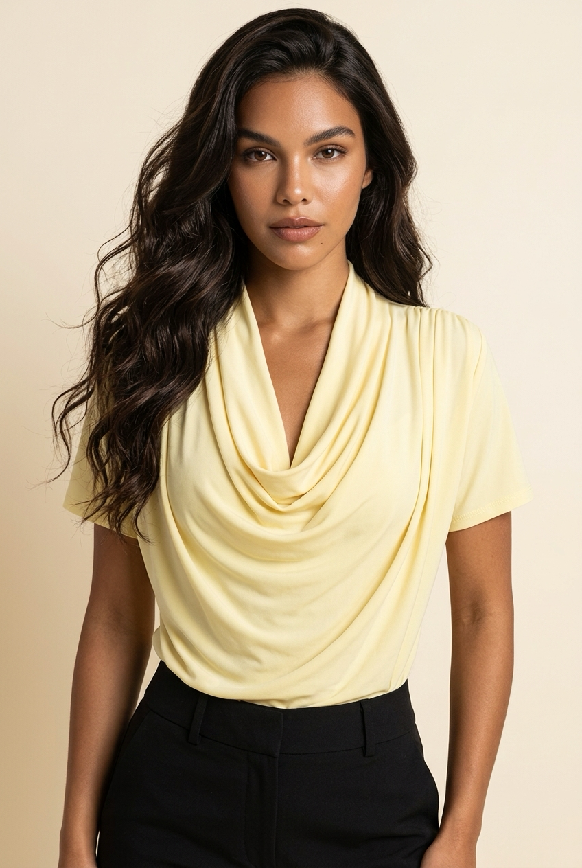 Butter Yellow Waterval Top