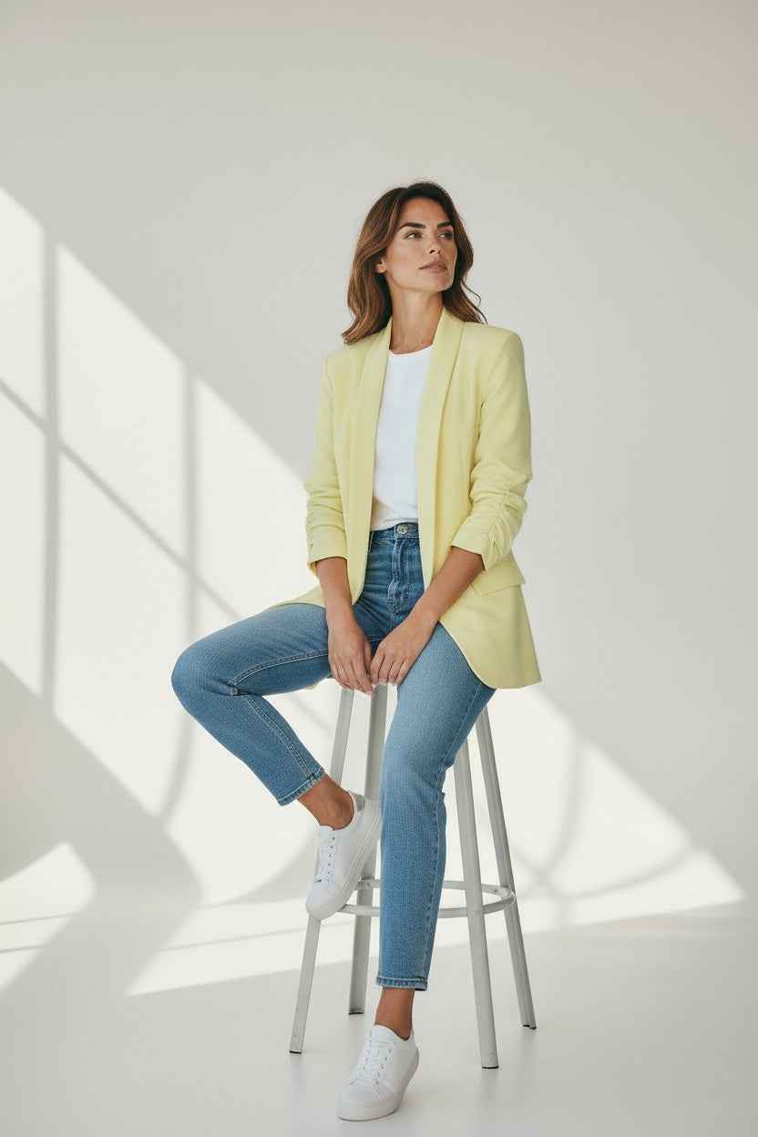 Gele Blazer