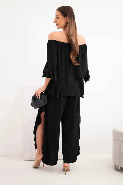 2-Delige Boho Set Zwart