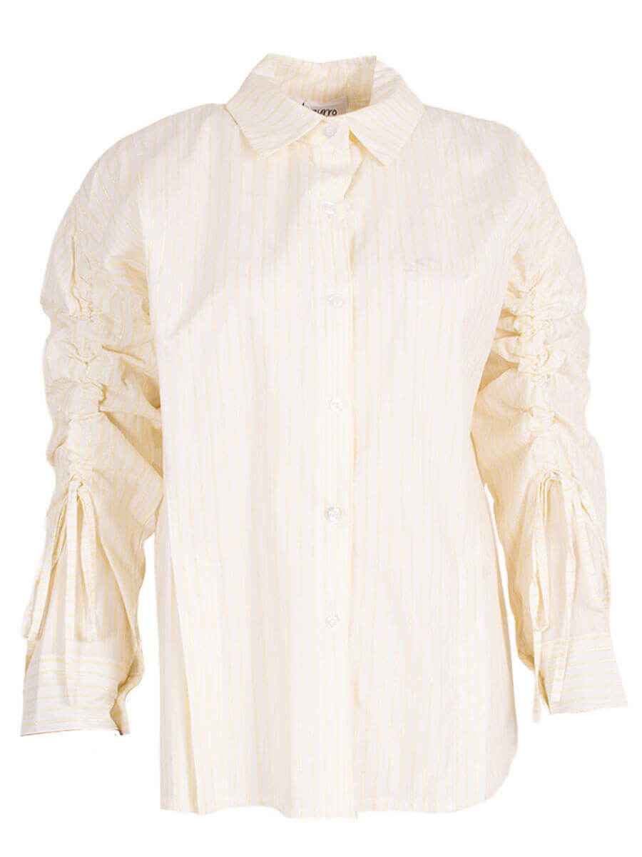 Azzurro Gestreepte Blouse Geel