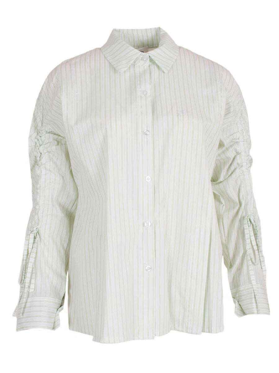 Azzurro Gestreepte Blouse Groen