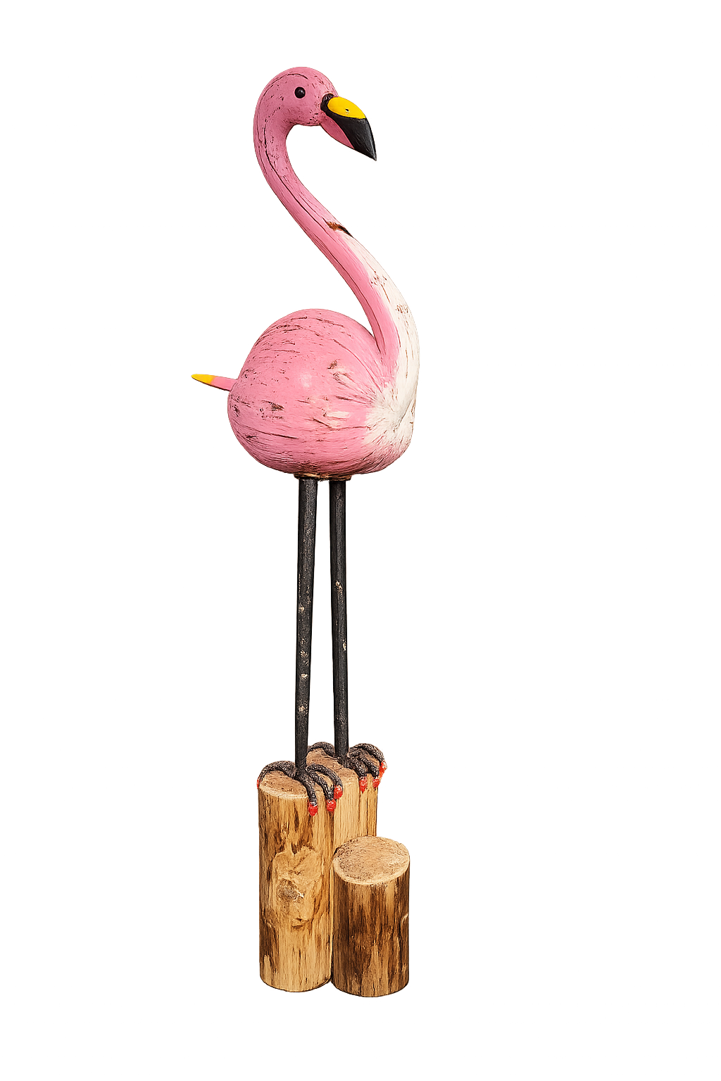 Houten Flamingo Decoratie 120 cm