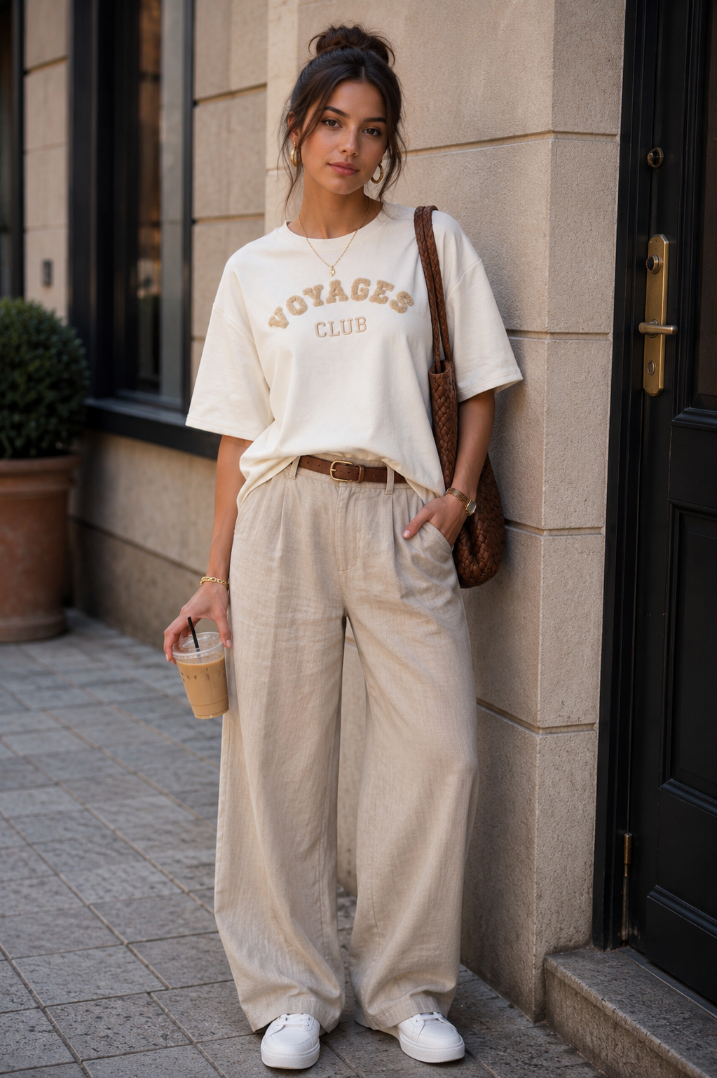 Voyages Club T-Shirt Offwhite