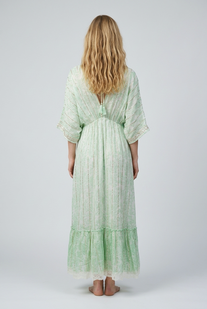 Boho jurk groen