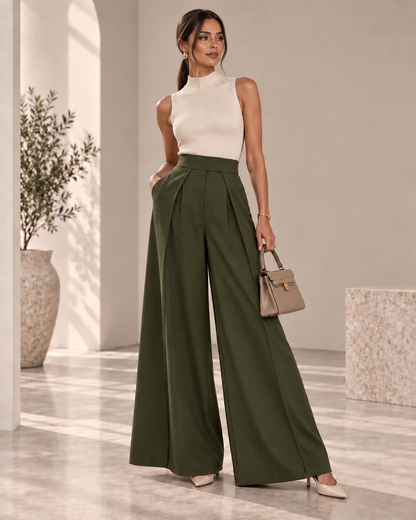 Pantalon Elara – Wide Leg