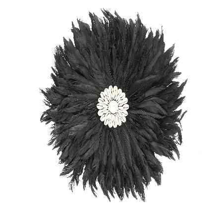 Juju Wanddecoratie 45 cm Zwart