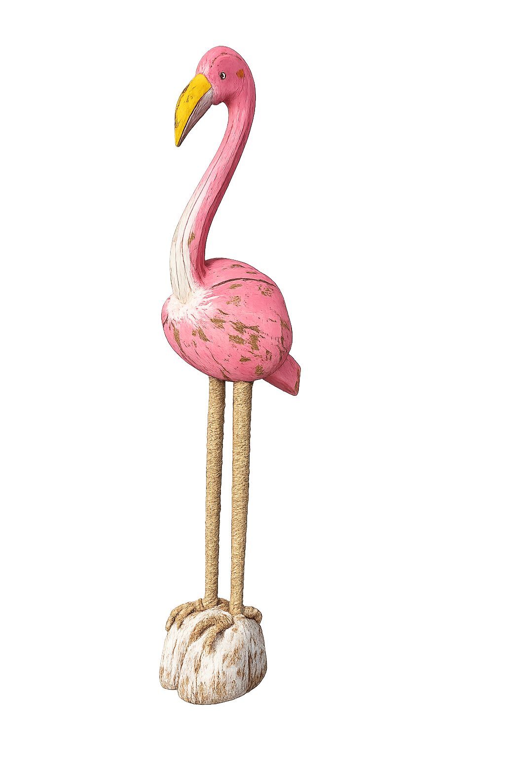 Houten Flamingo Decoratie 100 cm