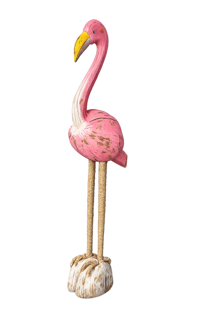 Houten Flamingo Decoratie 100 cm