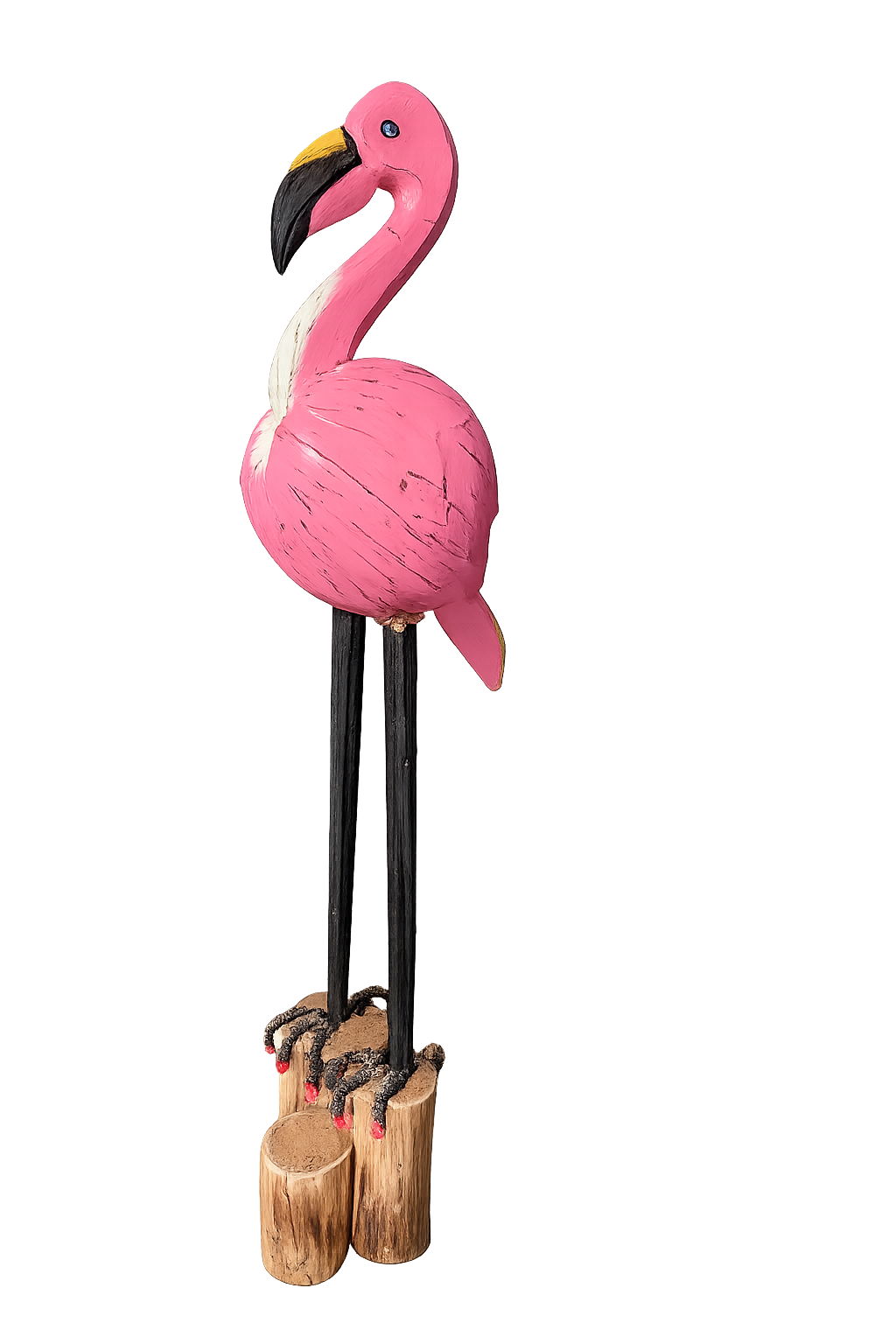 Houten Flamingo Decoratie 80 cm