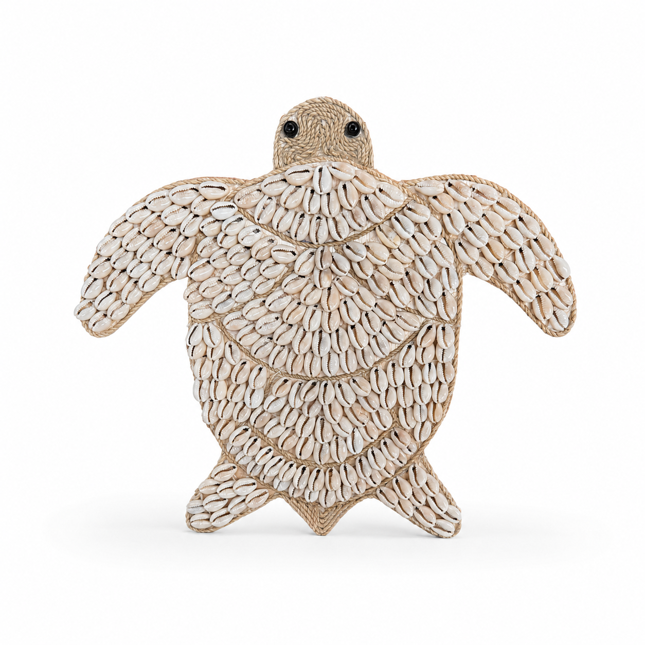 Turtle wandhanger met schelpen