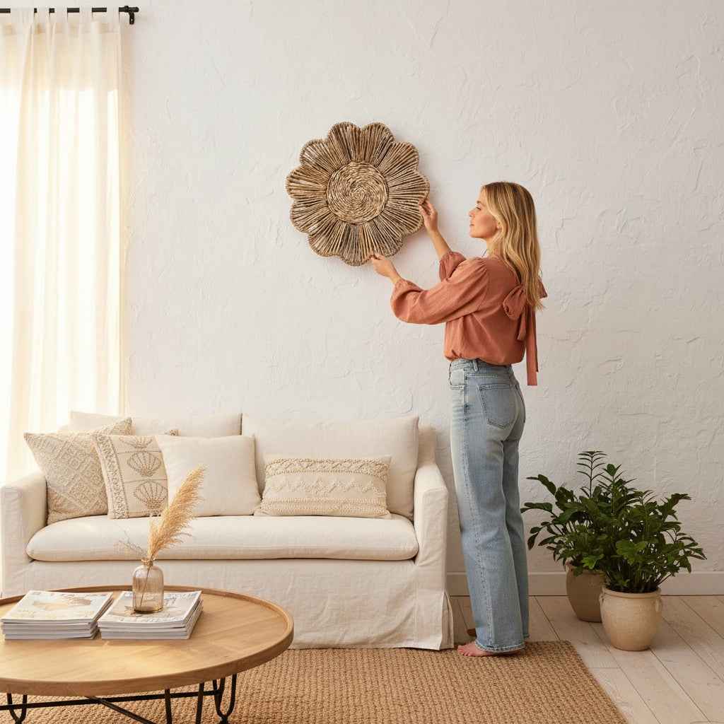 Wallflower Wanddecoratie Waterhyacint D40 cm