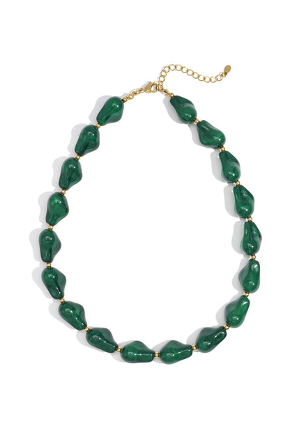 Chic Short Beaded Necklace for Women - Fall/Winter Must-Have