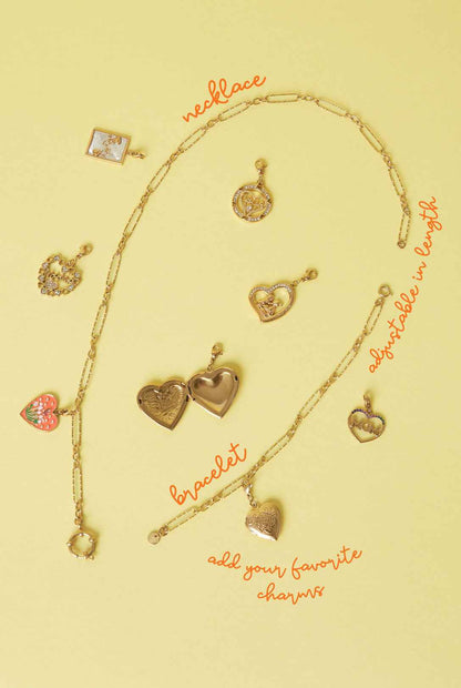 Afneembare 2-in-1 ketting en armband