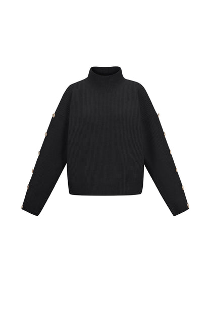 Cozy Knit Sweater for Fall & Winter in Trendy Colors