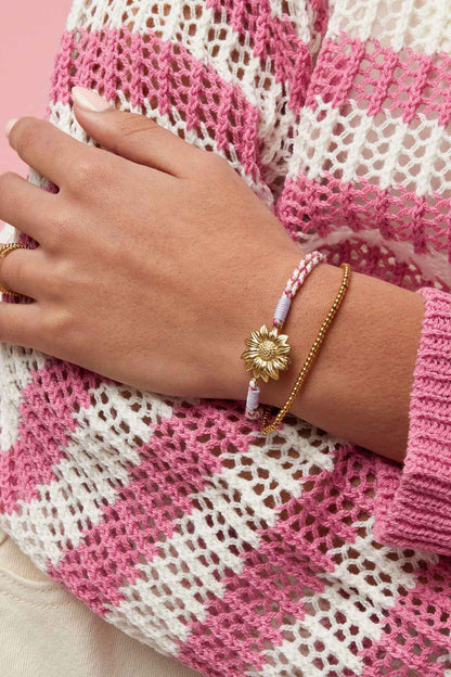 Rope Charm Bracelets Flower Casual Holiday/Beach Romantic Series Women's jewelry