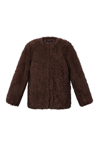 Elegant Woven Polyester Jacket for Fall/Winter