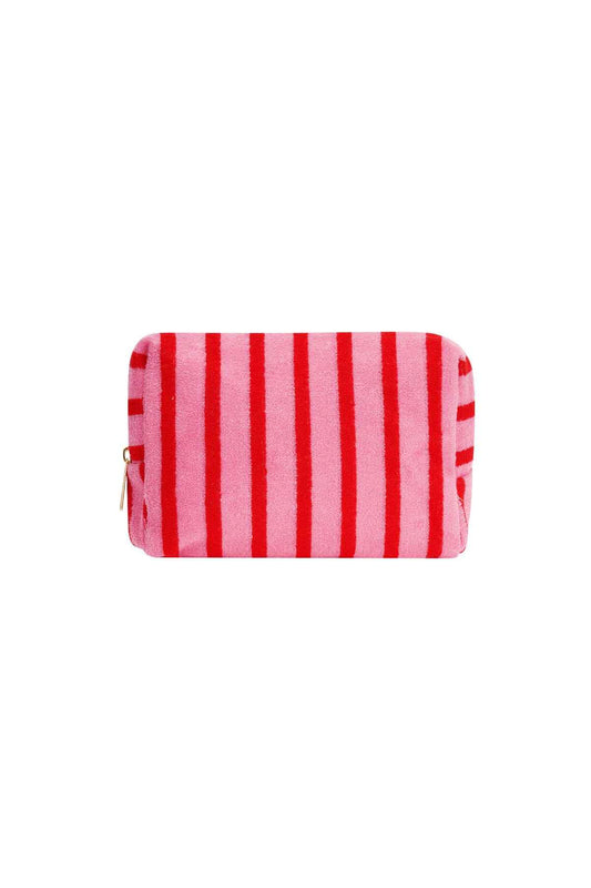 Stylish Stripe Makeup Bag for Everyday Use