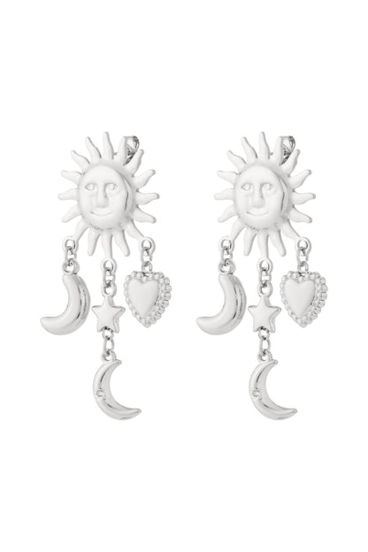 Elegant Sun Drop Earrings for Everyday Glam