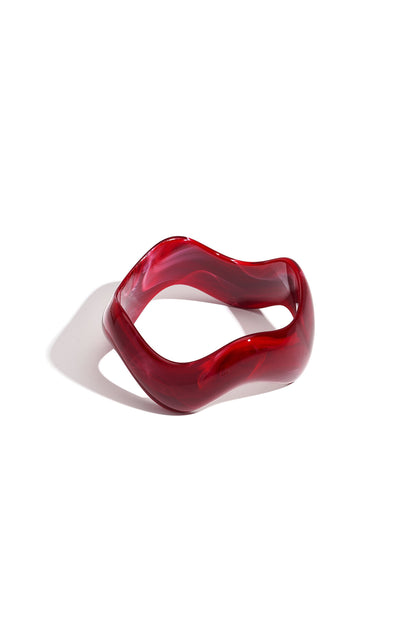 Chic Acrylic Bangles for Fall/Winter Elegance