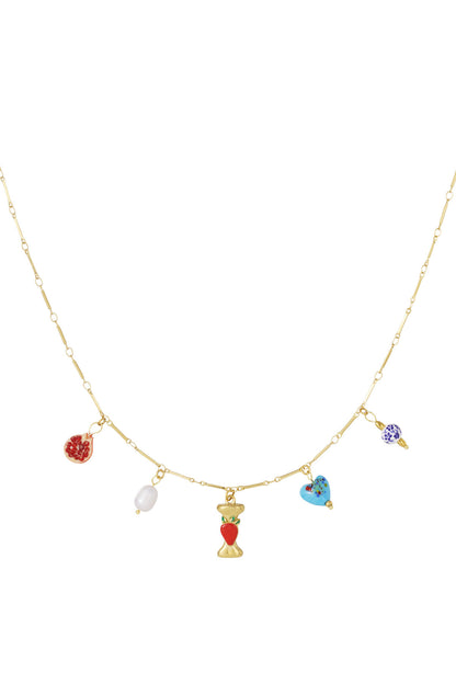 Elegant Letter Pendant Necklace for Spring/Summer