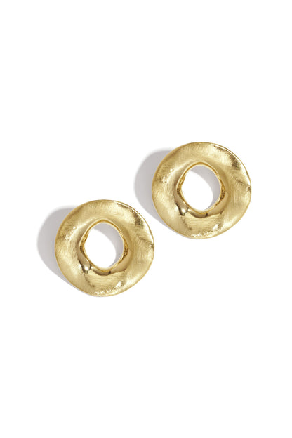 Elegant Circle Stud Earrings for Everyday Glamour