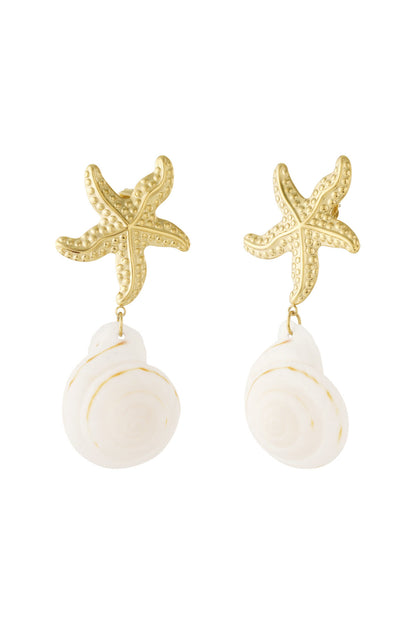 Elegant Gold Drop Earrings for Stylish Summer Vibes
