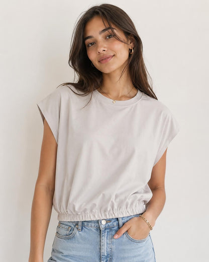 Mooij Ballon Top beige