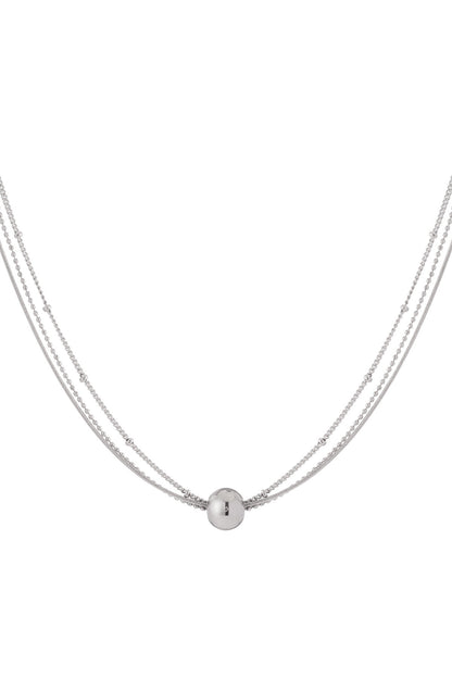 Elegant 14K Gold Plated Irregular Pendant Necklace