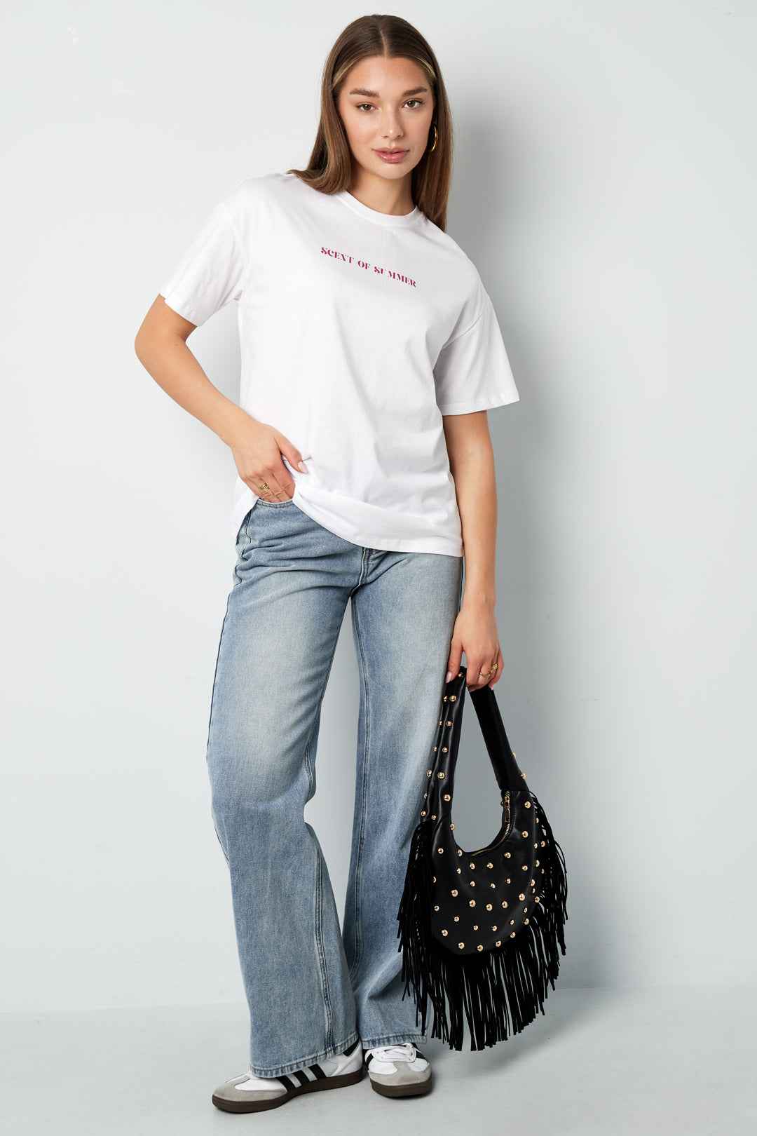 Studded Hand Bag