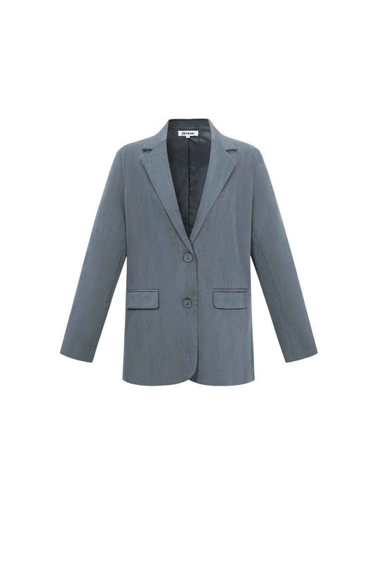 Elegant Khaki & Grey Woven Ladies' Suit Set for Fall/Winter