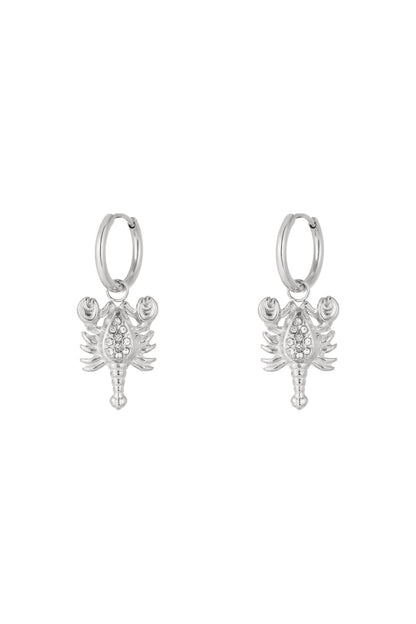 Elegant Drop Earrings for Women - Silver & Gold