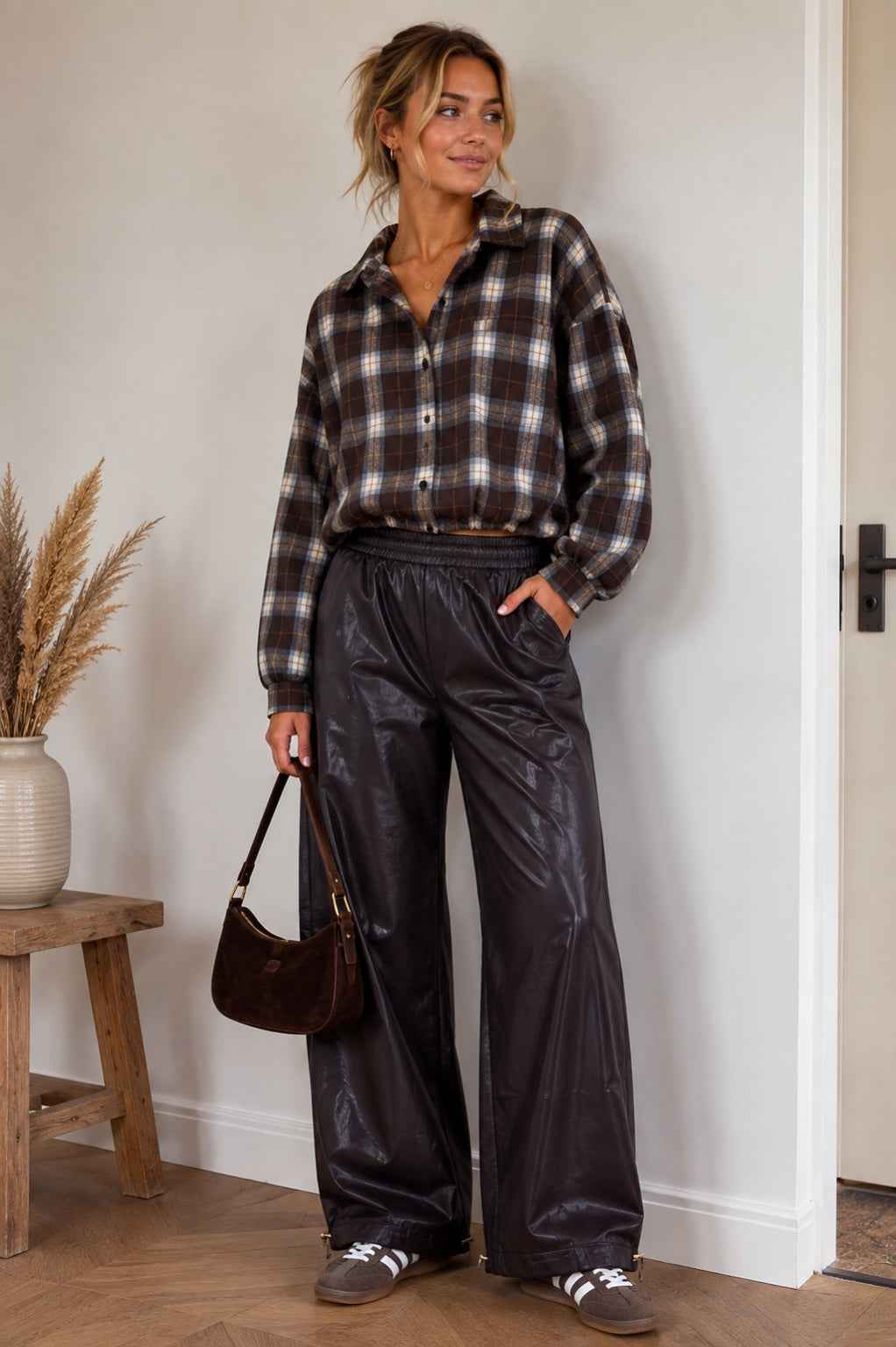 Blouse Juna – Zwart