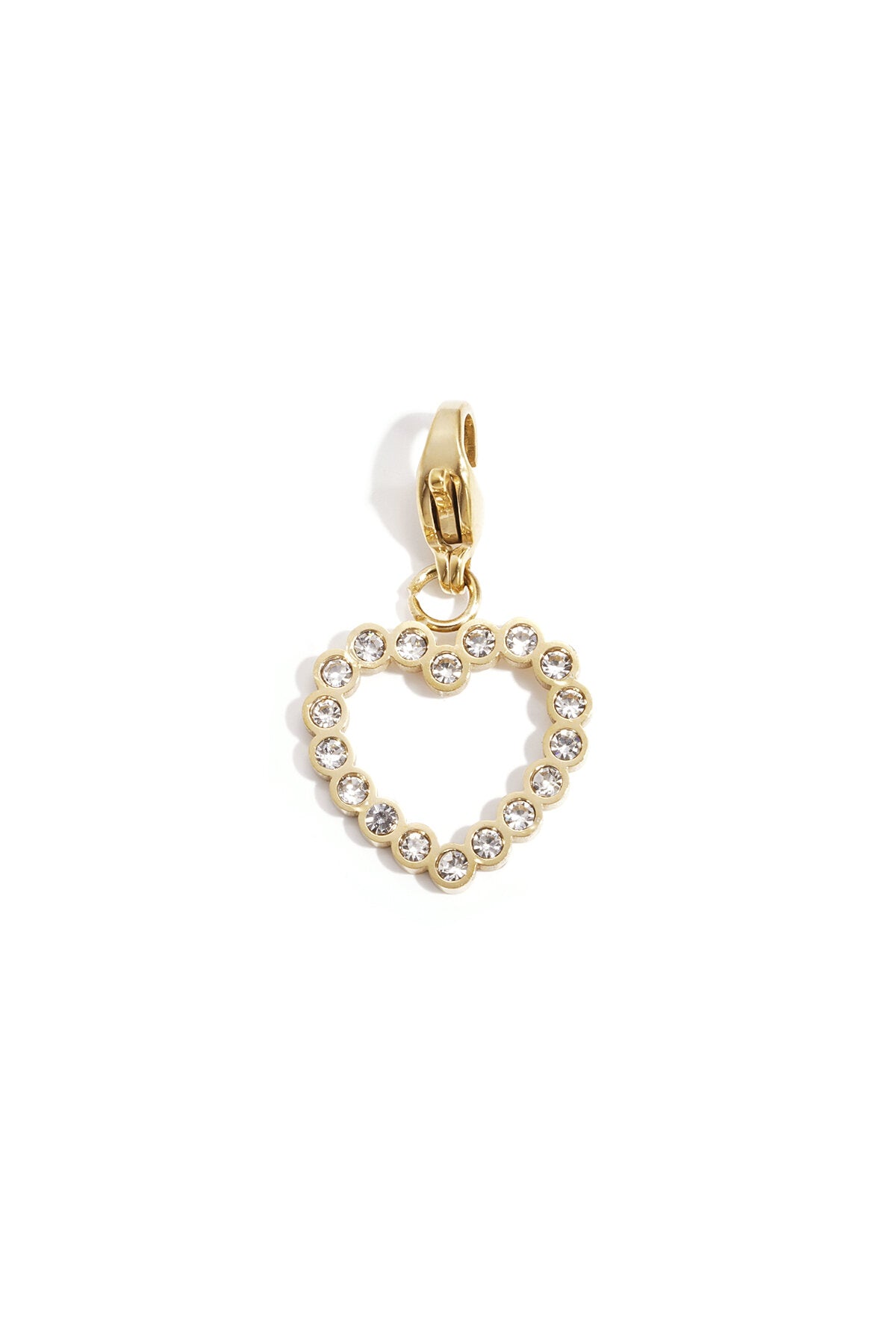Sieraden bedel ingelegd leeg hart DIY