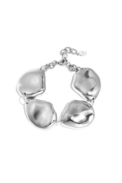 Ketting met rustieke asymmetrische kralen