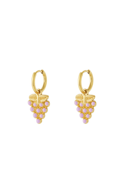 Elegant Gold Color Drop Earrings for Spring/Summer