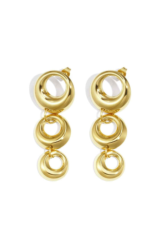 Elegant Circle Dangle Earrings for All Occasions