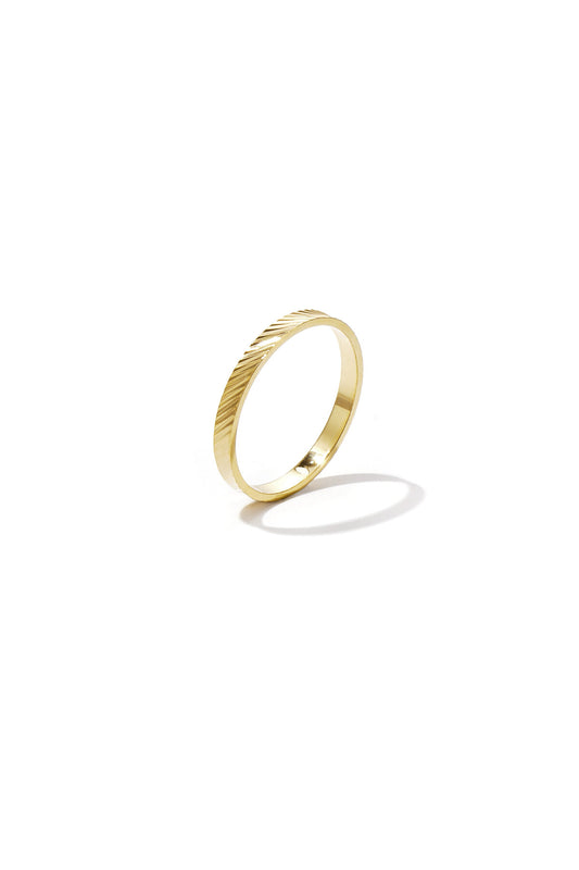 Statement ring met bolletjes