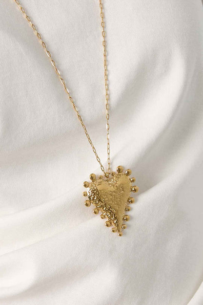 Ketting met statementhart