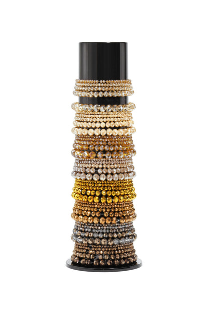 Elegant Crystal Beaded Bracelets for Fall/Winter