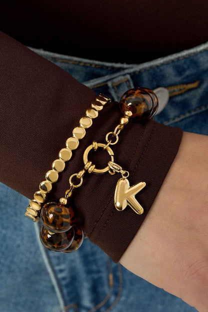 Sieraden bedel initiaal letter DIY