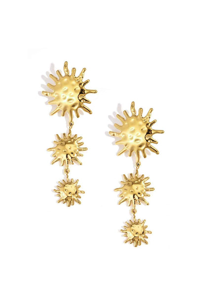Lumé Gold Simple Dangle Earrings for Everyday Glam