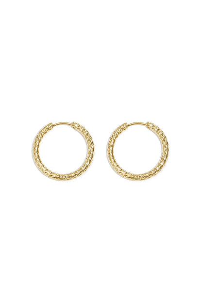 Stylish Stainless Steel Hoop Earrings for Everyday Wear