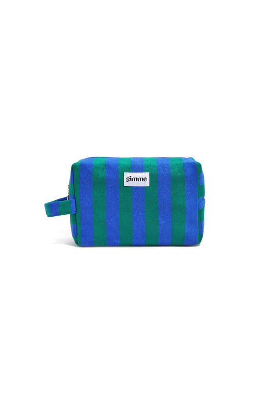 Chic Stripe Makeup Bag for Spring/Summer