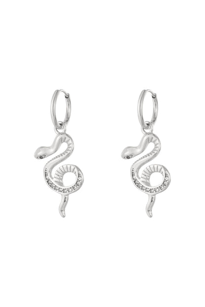 Elegant Snake Drop Earrings for All Occasions